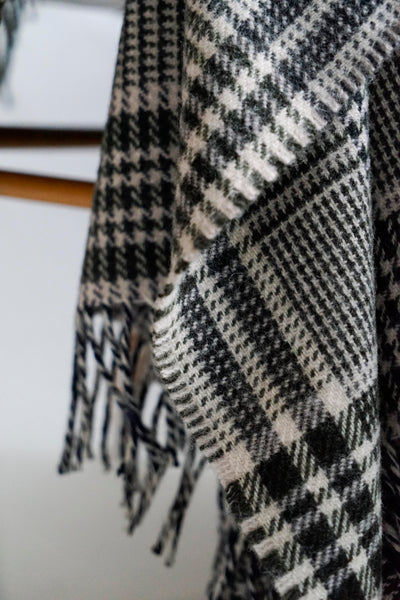 Glen Check Wool Blanket