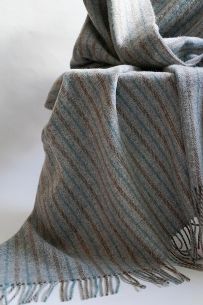 Canisp Grey Wool Blanket